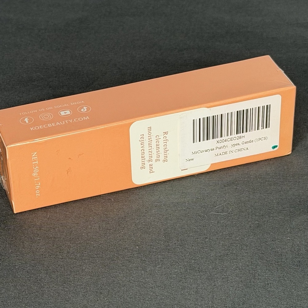 KOEC Purifying Exfoliating Gel 50g Facial Face Exfoliator Dead Skin Remover New